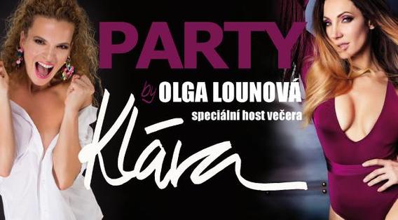 Party by Klára a její host Olga Lounová